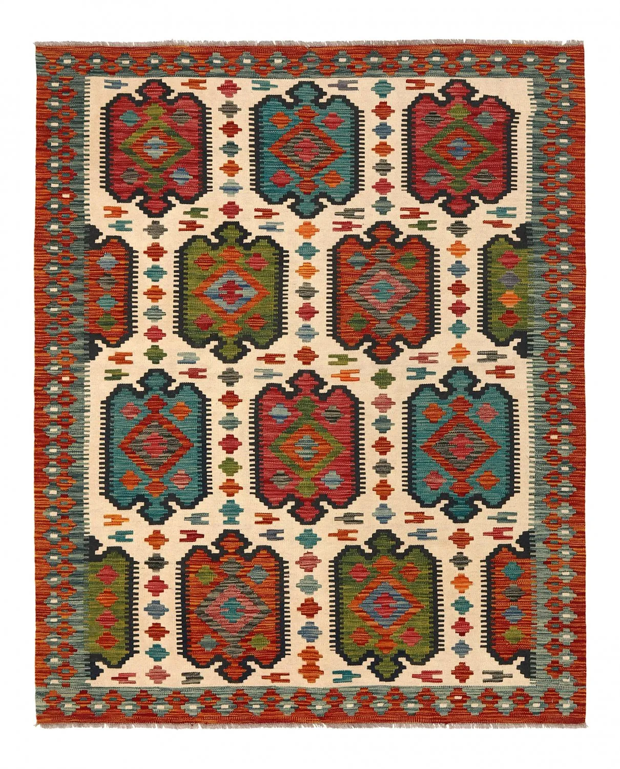 Itämainen kelim-matto 191 x 155 cm
