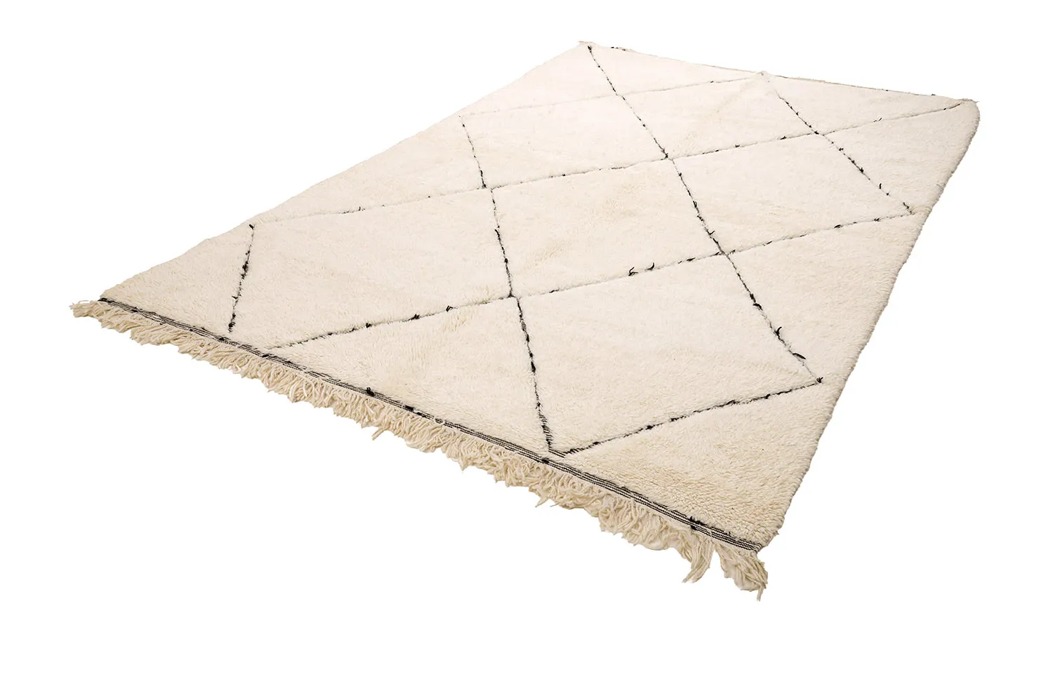 Marokkolainen Kilim matto Beni Ouarain 195 x 305 cm