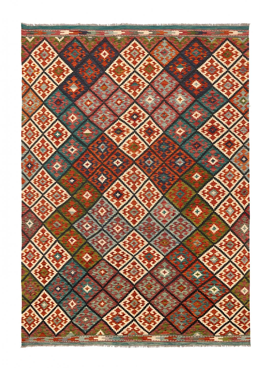 Itämainen kelim-matto 292 x 209 cm