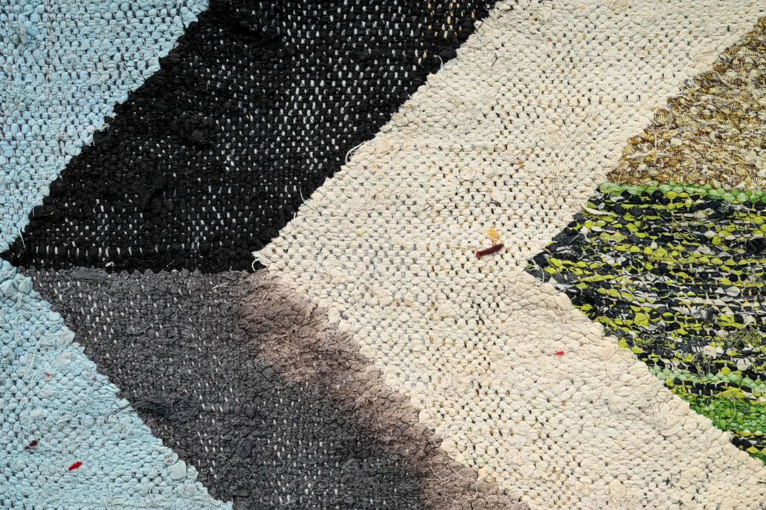 Marokkolainen Kilim matto Boucherouite 155 x 295 cm