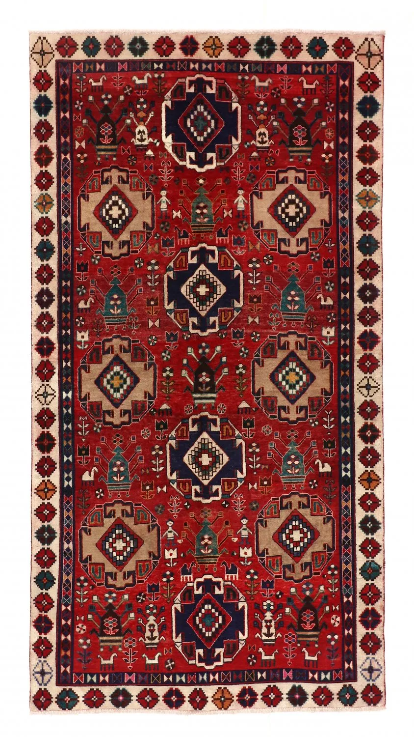 Itämainen matto Hamedan 280 x 146 cm