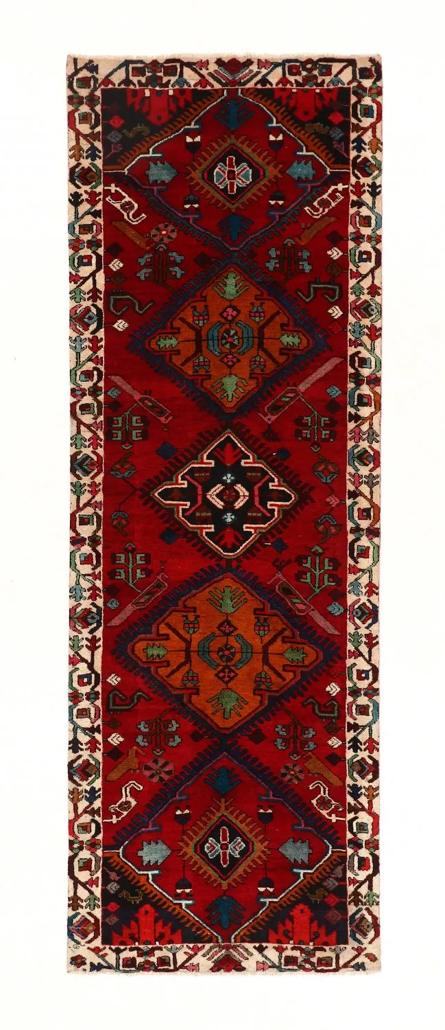 Itämainen matto Hamedan 307 x 104 cm