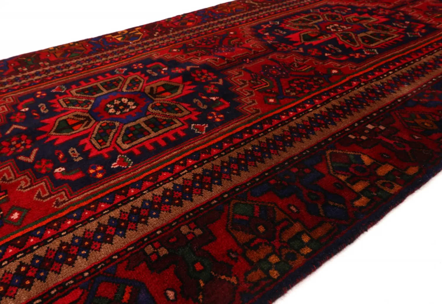 Itämainen matto Hamedan 301 x 113 cm