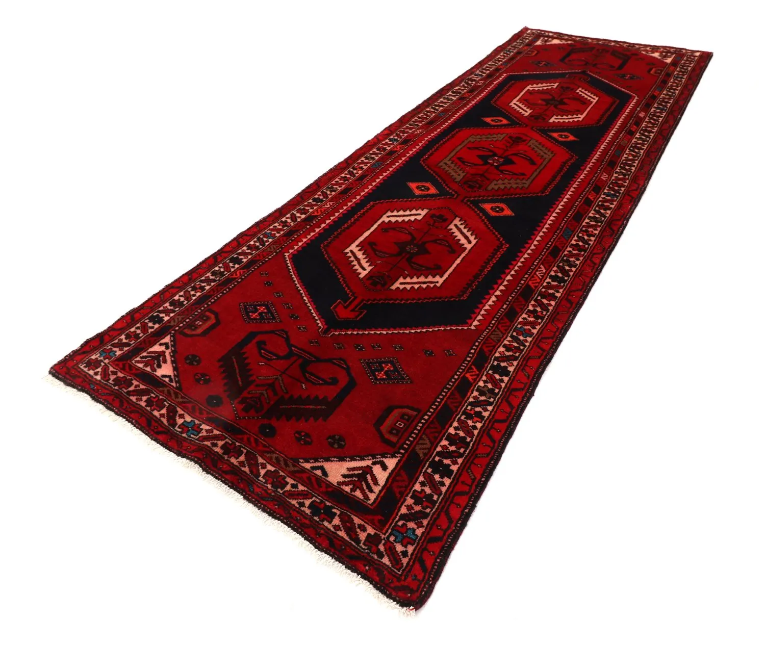 Itämainen matto Hamedan 293 x 102 cm