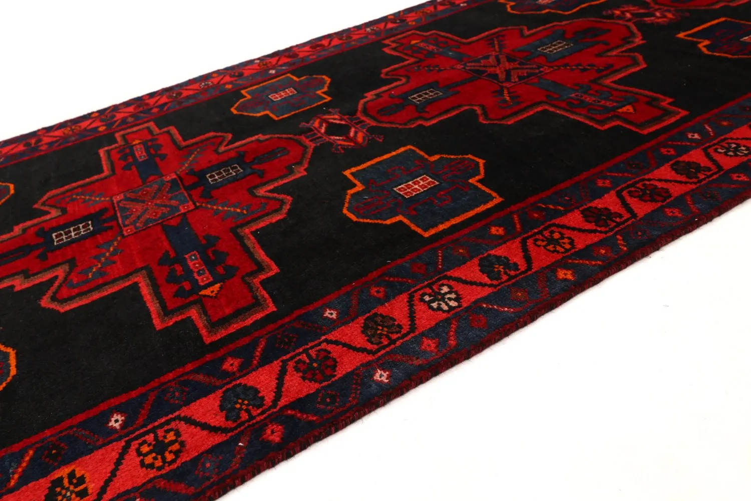 Itämainen matto Hamedan 296 x 110 cm