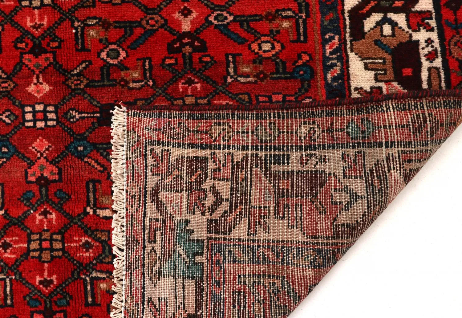Itämainen matto Hamedan 311 x 109 cm