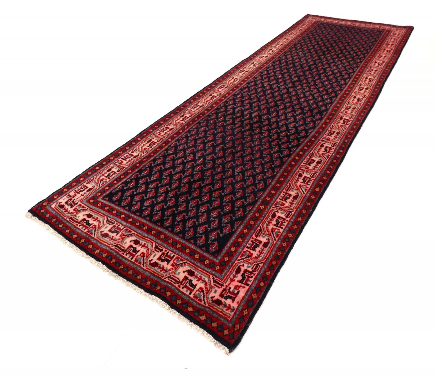 Itämainen matto Hamedan 318 x 103 cm