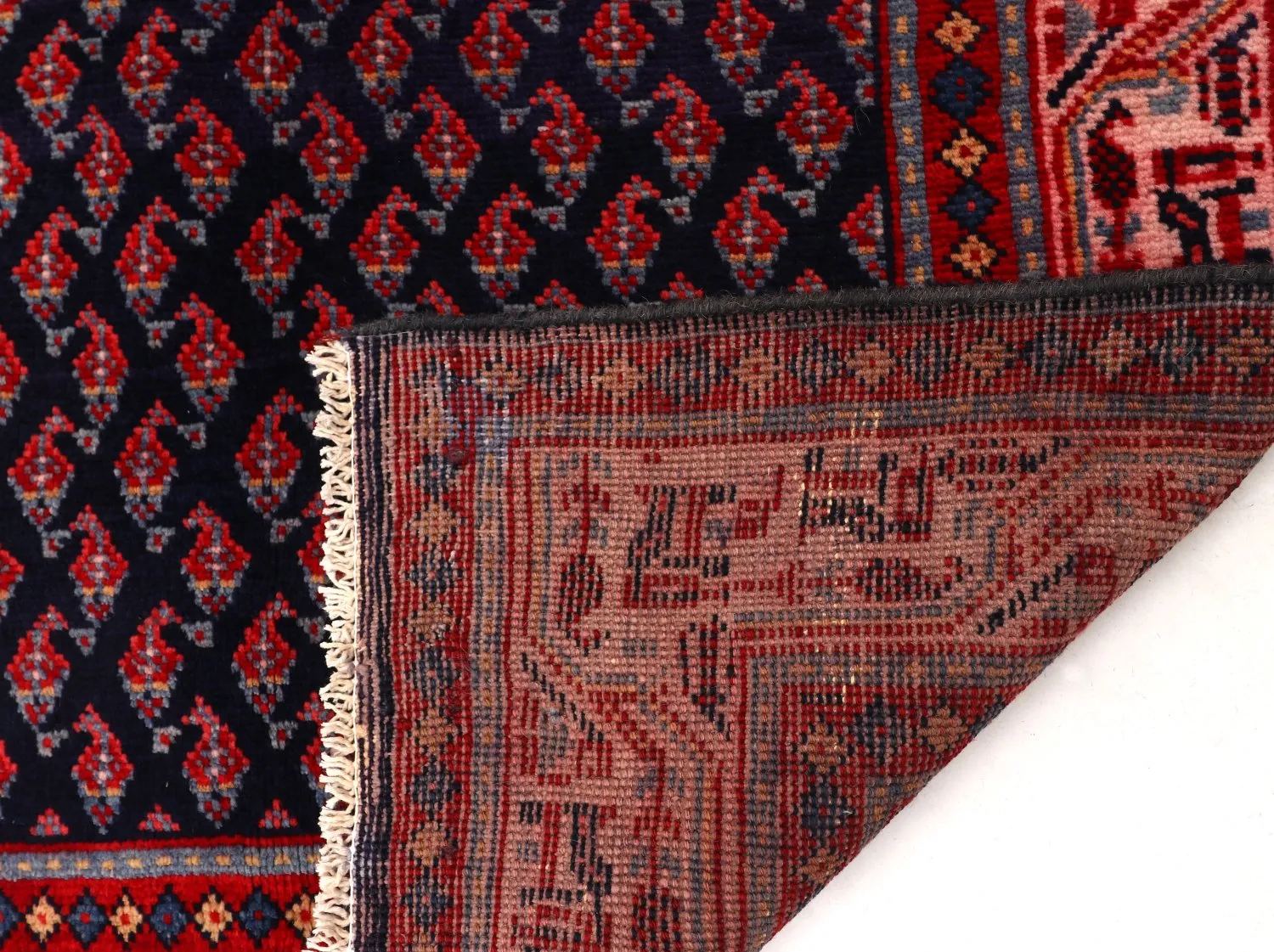 Itämainen matto Hamedan 318 x 103 cm