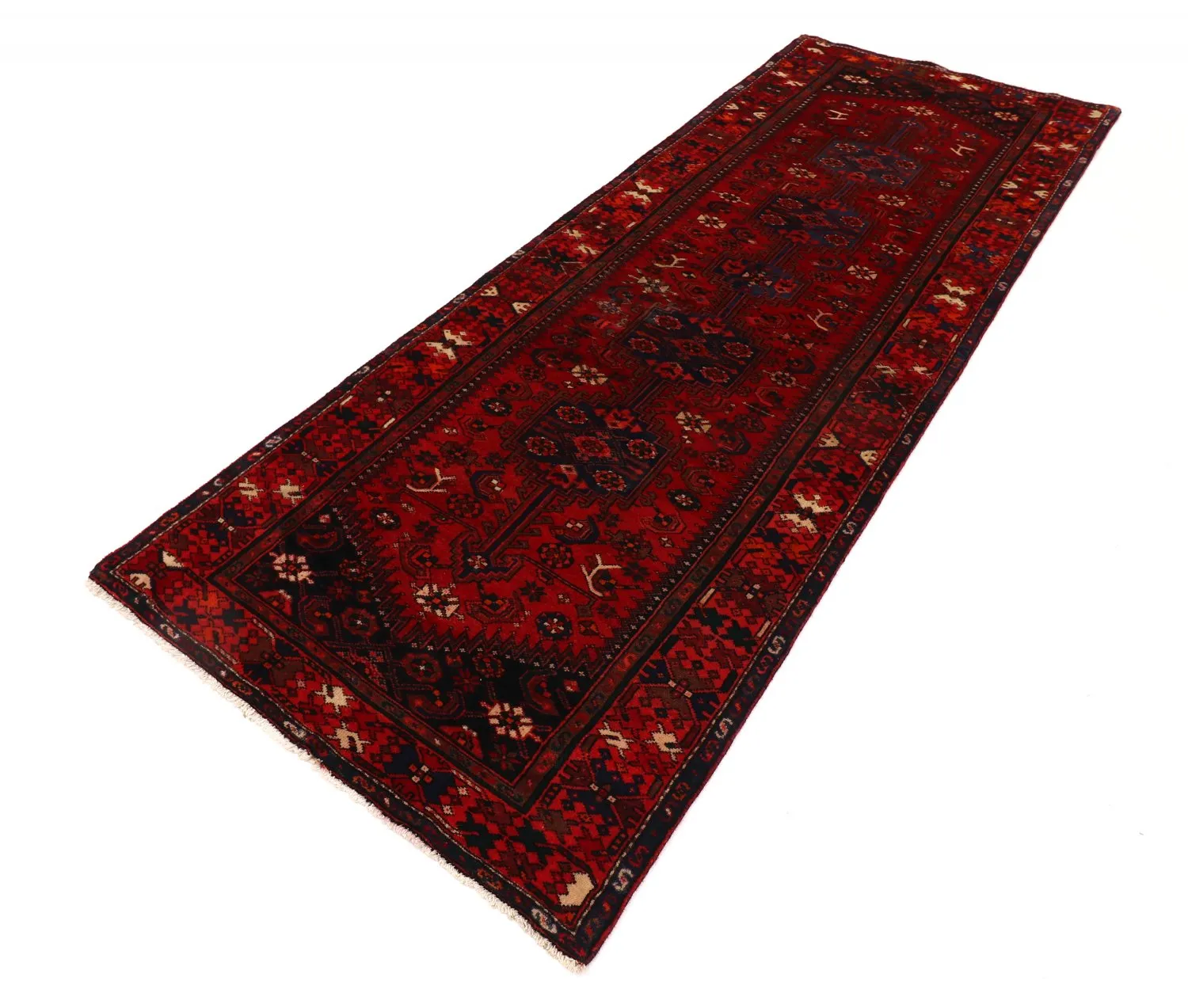 Itämainen matto Hamedan 302 x 108 cm