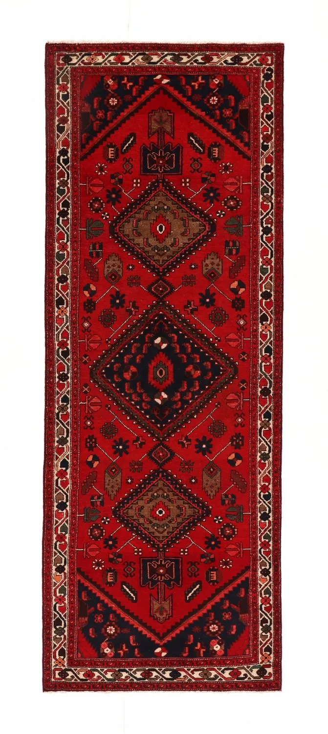 Itämainen matto Hamedan 306 x 111 cm