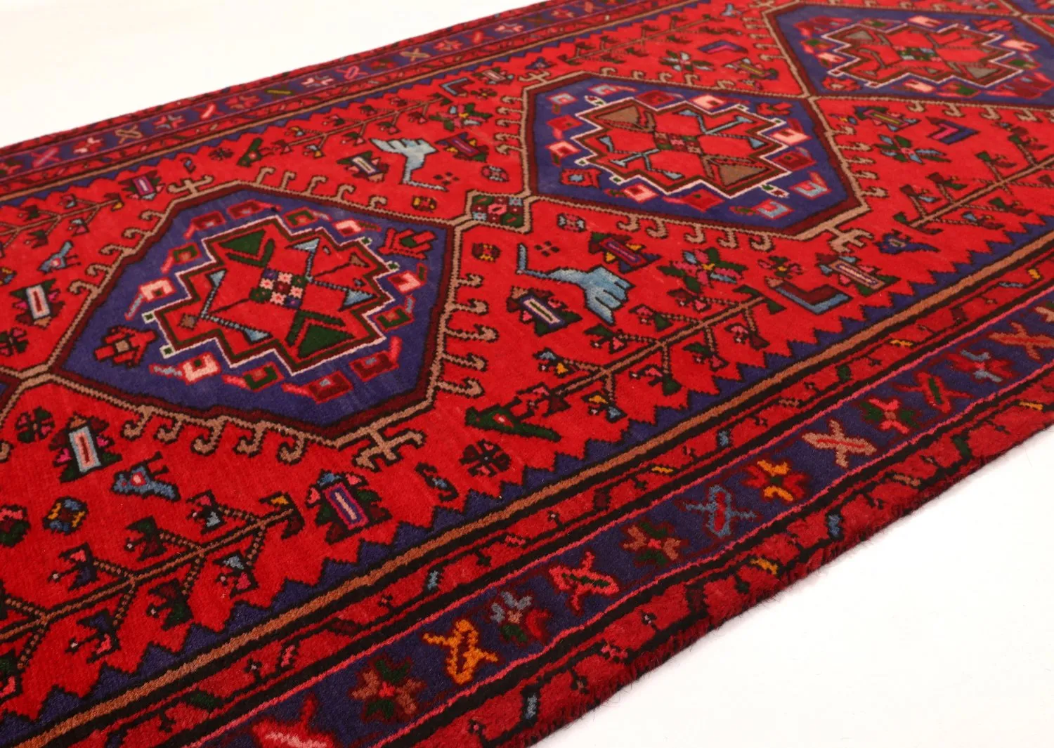 Itämainen matto Hamedan 292 x 101 cm
