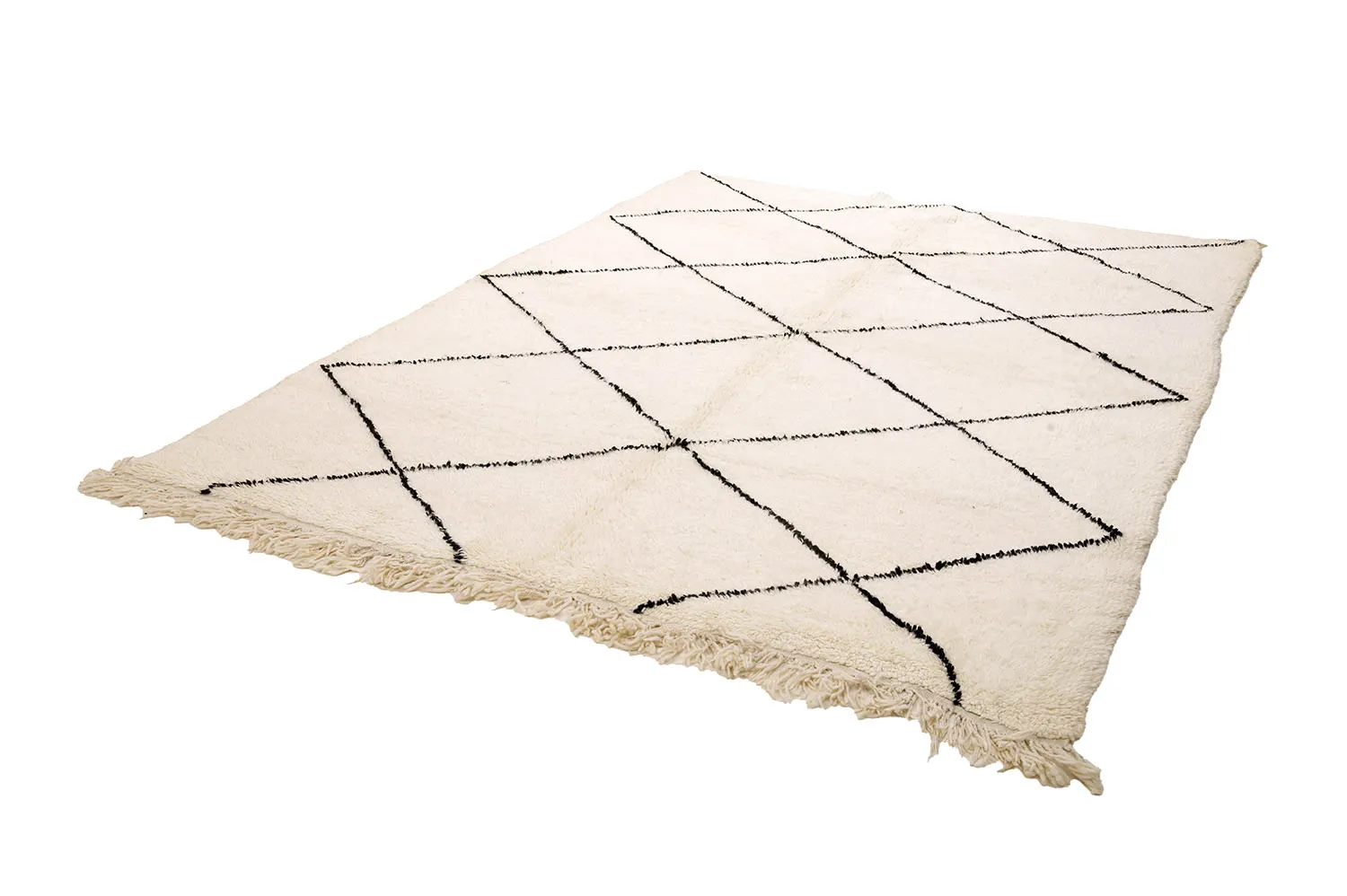 Marokkolainen Kilim matto Beni Ouarain 215 x 295 cm