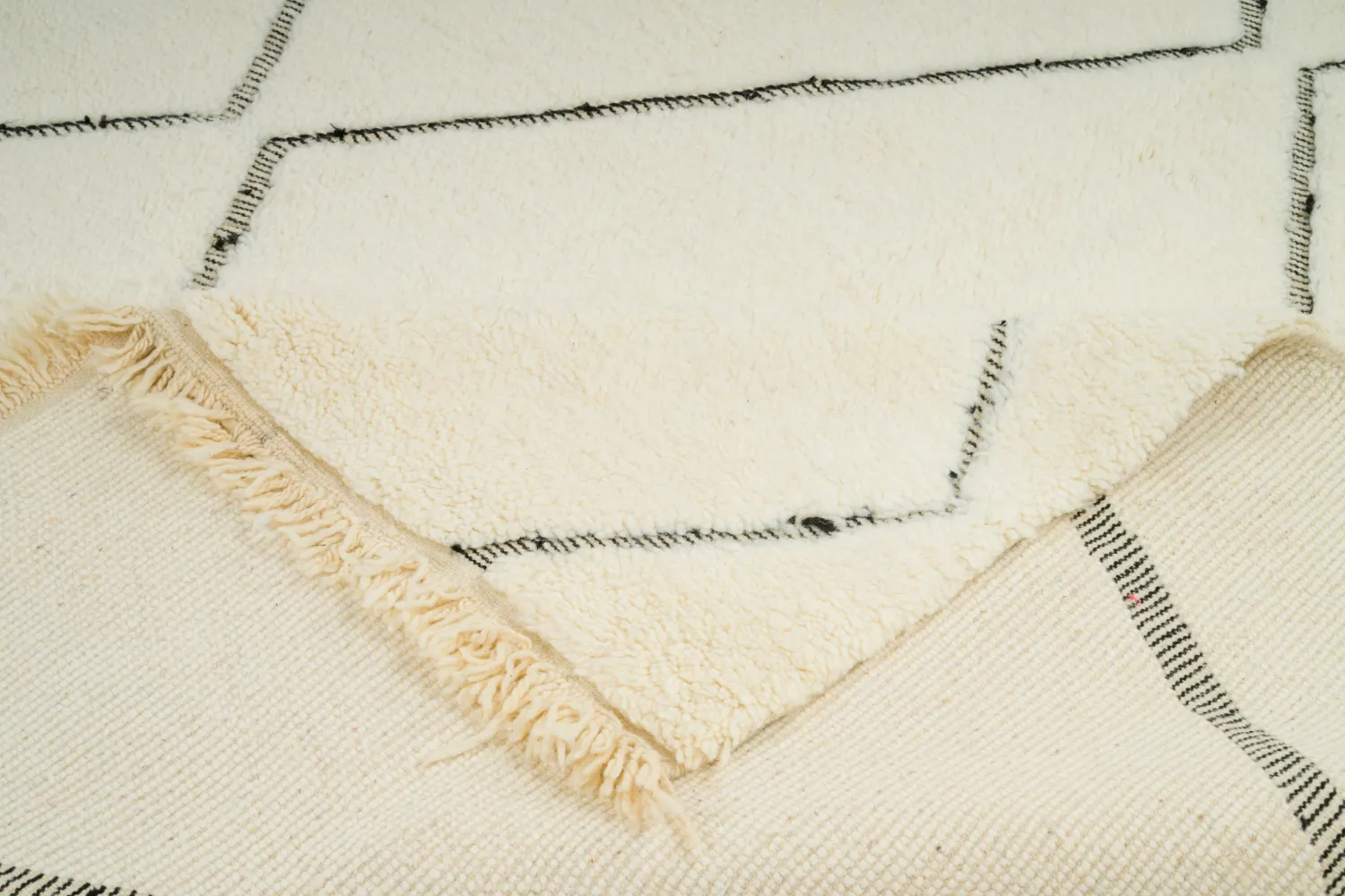 Marokkolainen Kilim matto Beni Ouarain 205 x 295 cm