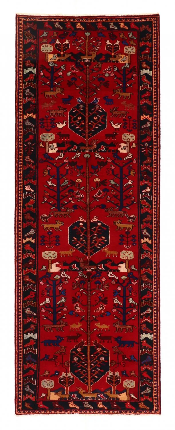 Itämainen matto Hamedan 297 x 108 cm