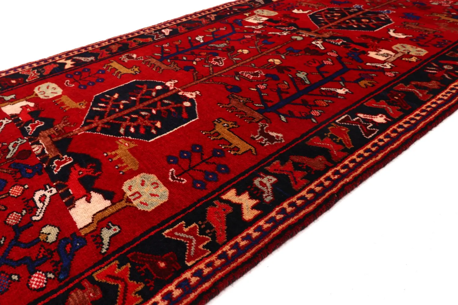 Itämainen matto Hamedan 297 x 108 cm