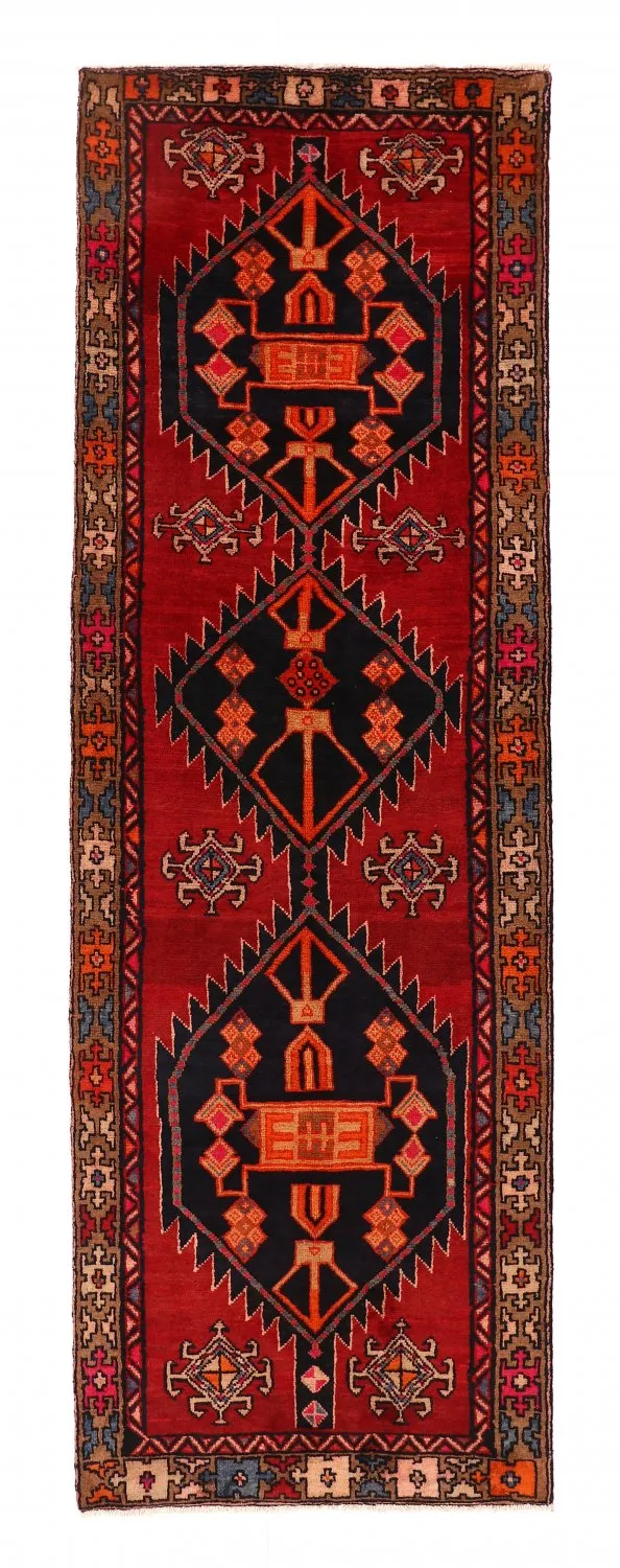Itämainen matto Hamedan 297 x 101 cm