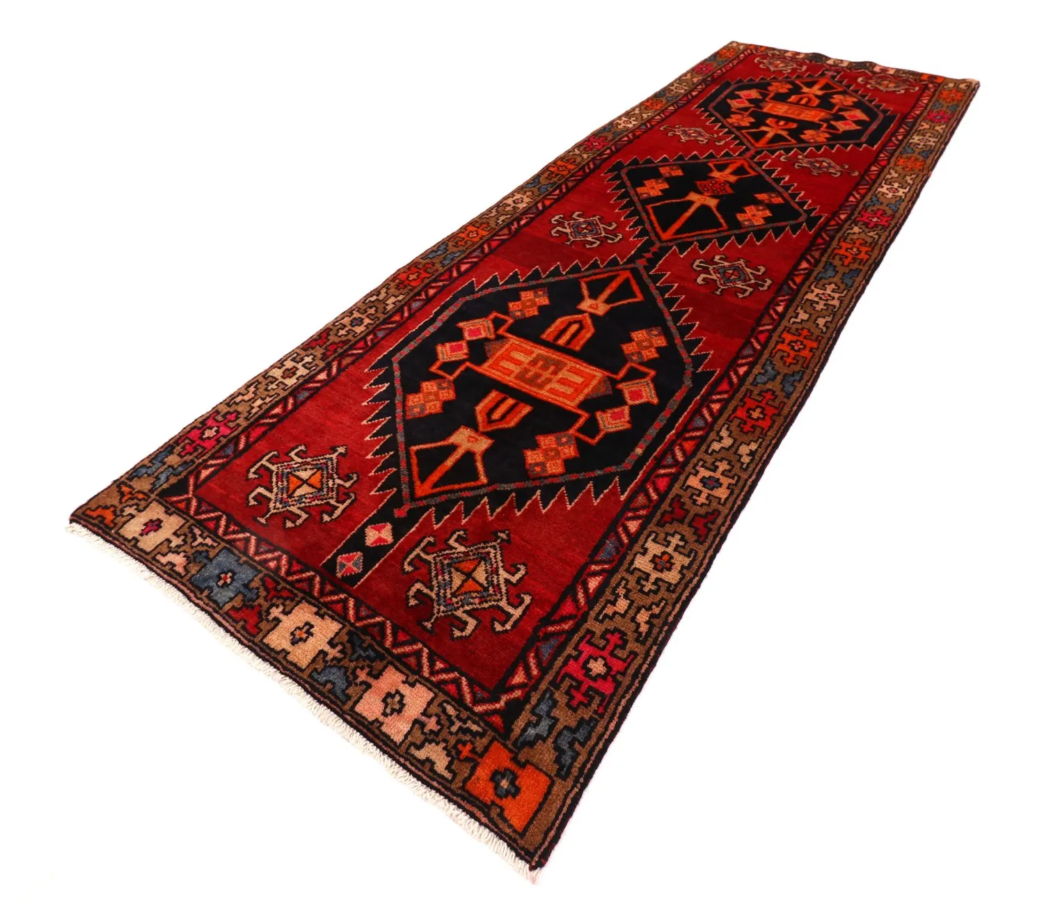 Itämainen matto Hamedan 297 x 101 cm