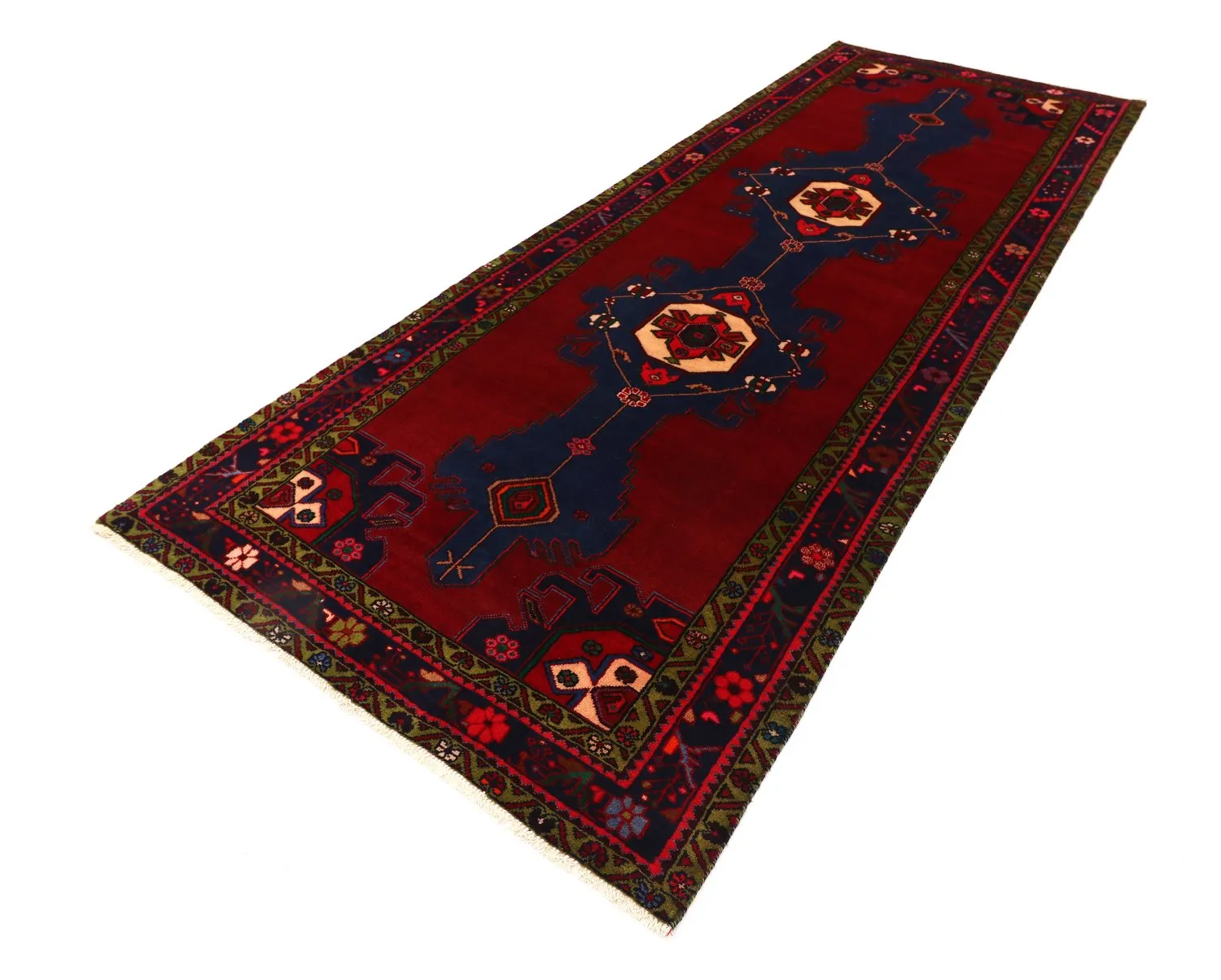 Itämainen matto Hamedan 292 x 106 cm
