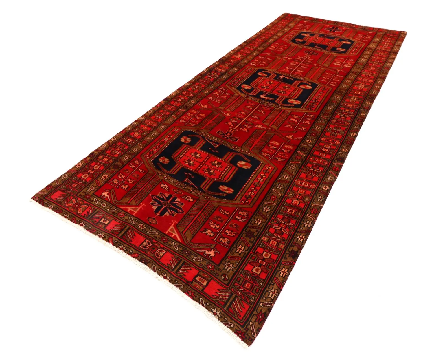 Itämainen matto Hamedan 326 x 135 cm