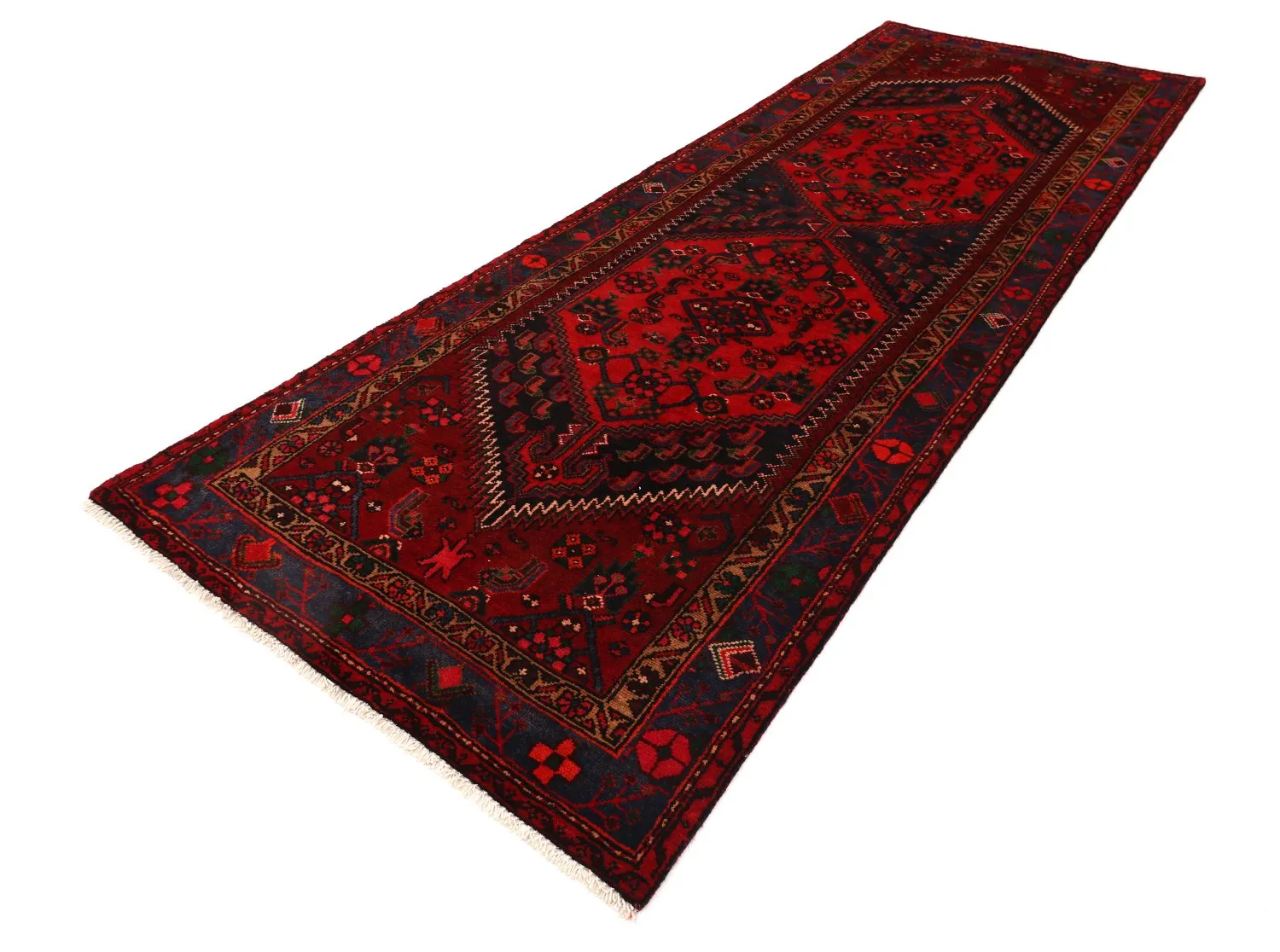Itämainen matto Hamedan 298 x 102 cm