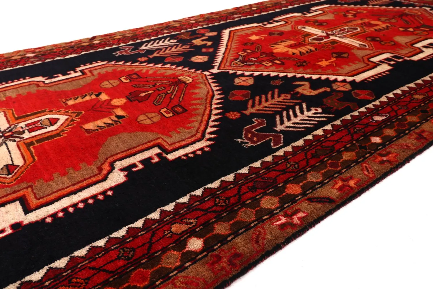 Itämainen matto Hamedan 305 x 128 cm