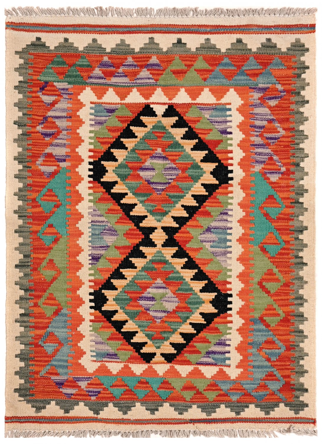 Afganistanin Kilim 106 x 83 cm