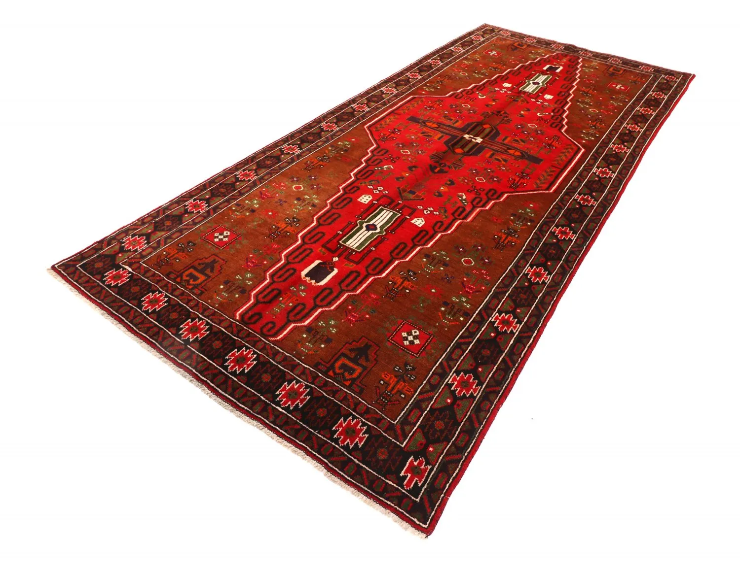 Itämainen matto Hamedan 297 x 131 cm
