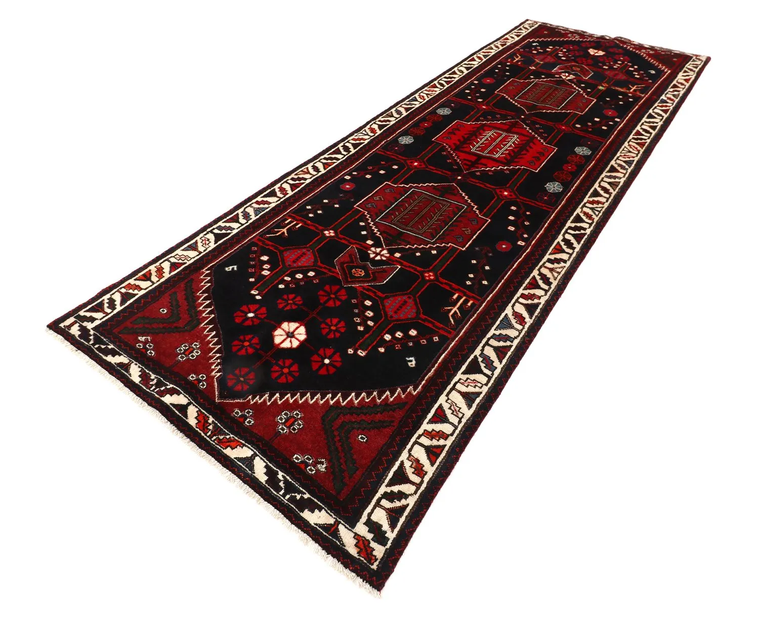 Itämainen matto Hamedan 299 x 110 cm