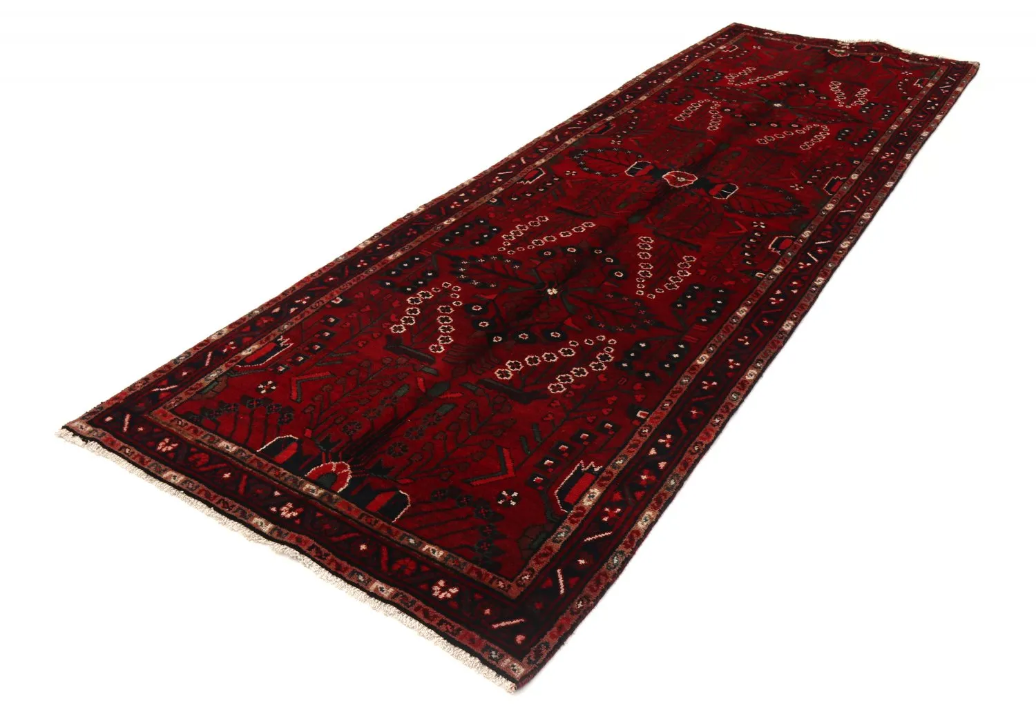 Itämainen matto Hamedan 309 x 103 cm