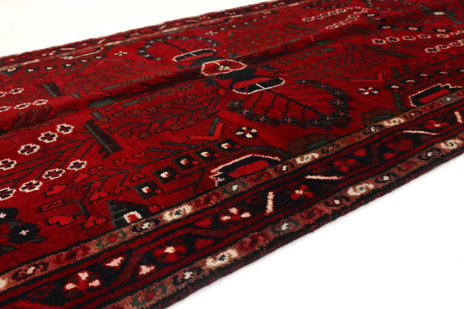 Itämainen matto Hamedan 309 x 103 cm
