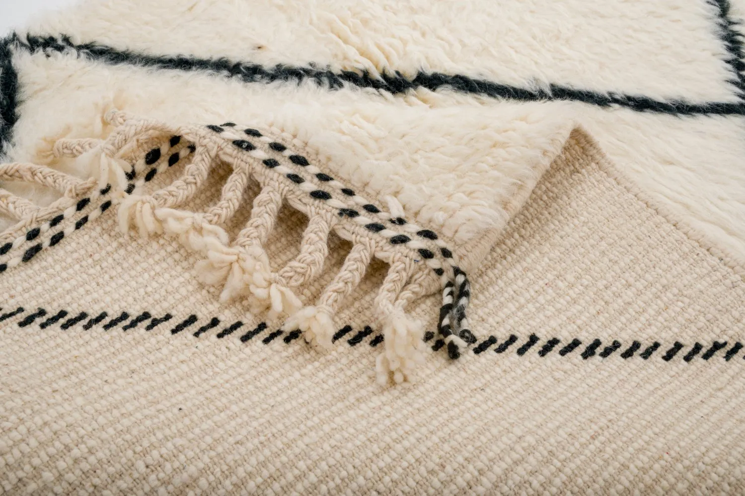 Marokkolainen Kilim matto Beni Ouarain 285 x 95 cm