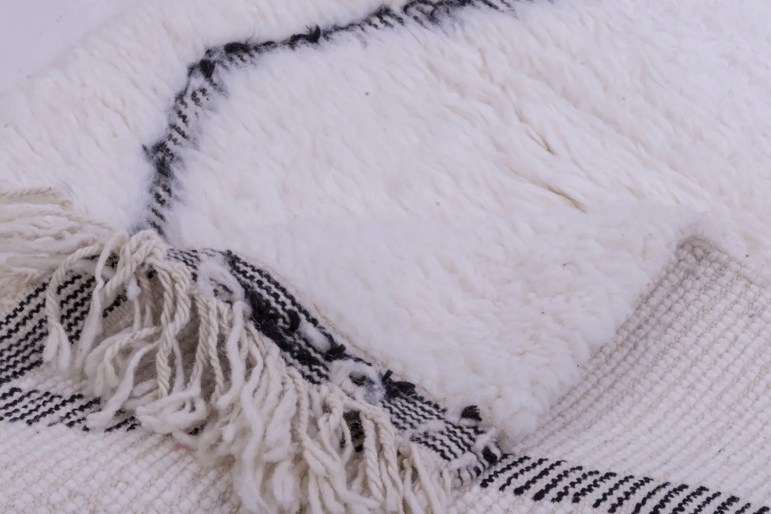 Marokkolainen Kilim matto Beni Ouarain 310 x 80 cm
