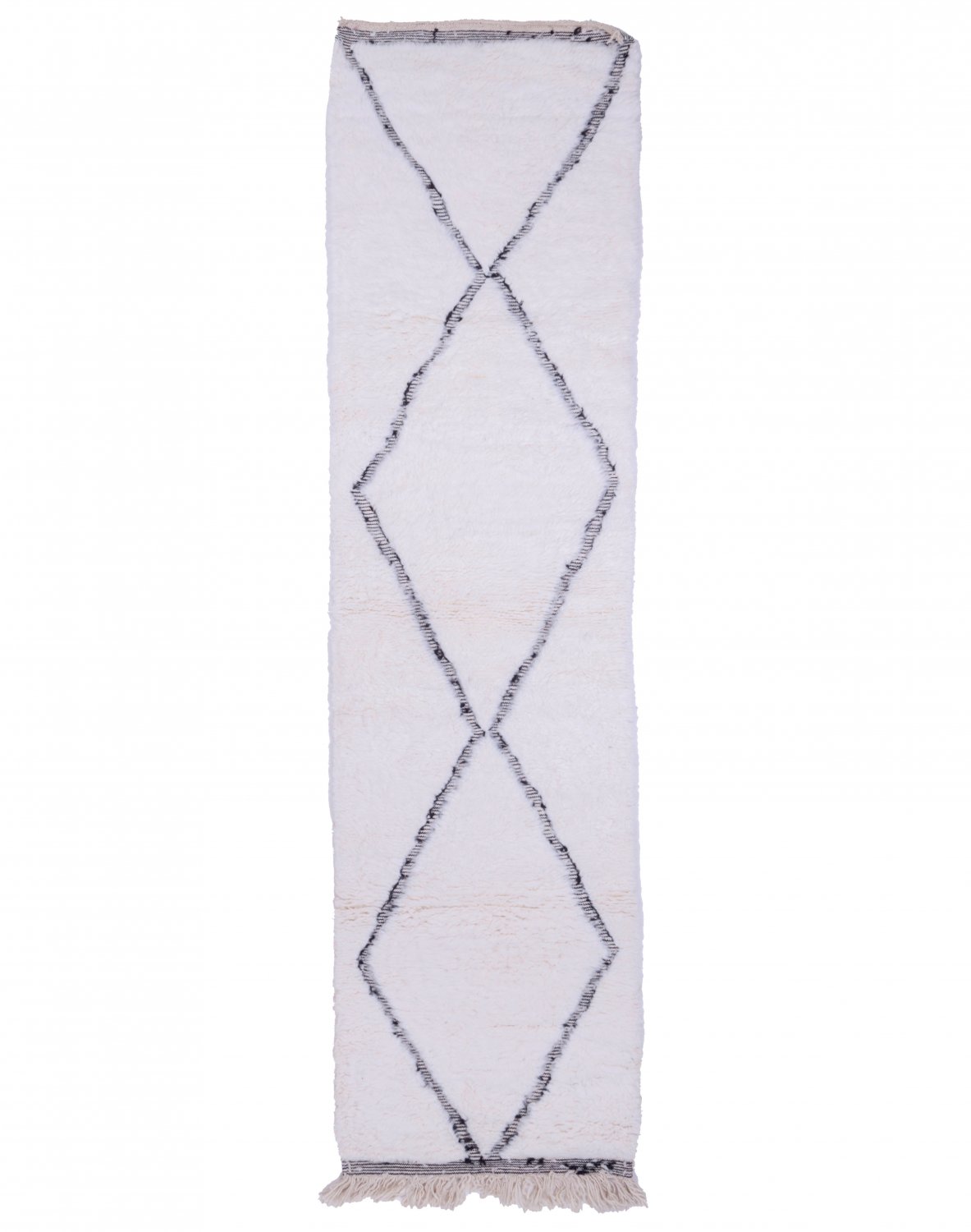 Marokkolainen Kilim matto Beni Ouarain 310 x 80 cm