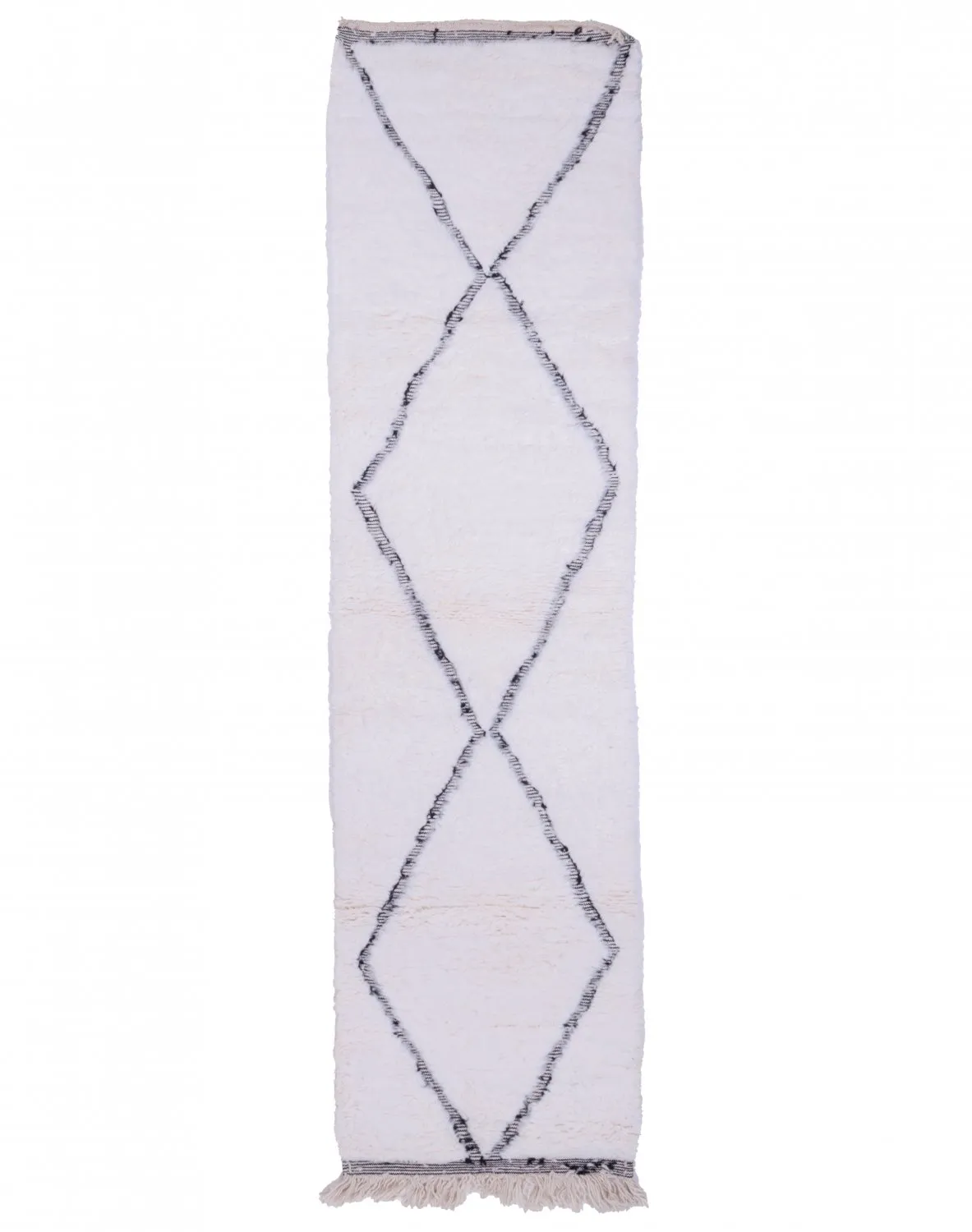 Marokkolainen Kilim matto Beni Ouarain 310 x 80 cm