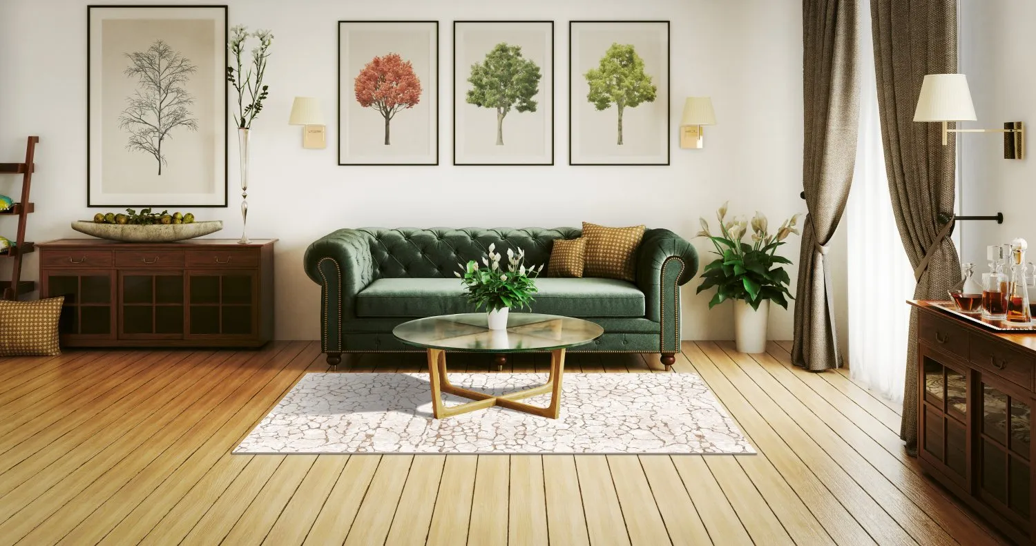 Wilton-matto - Zinta (beige)