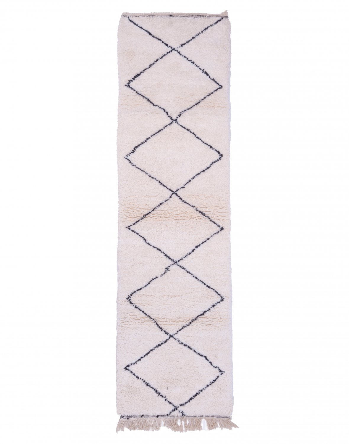 Marokkolainen Kilim matto Beni Ouarain 305 x 85 cm