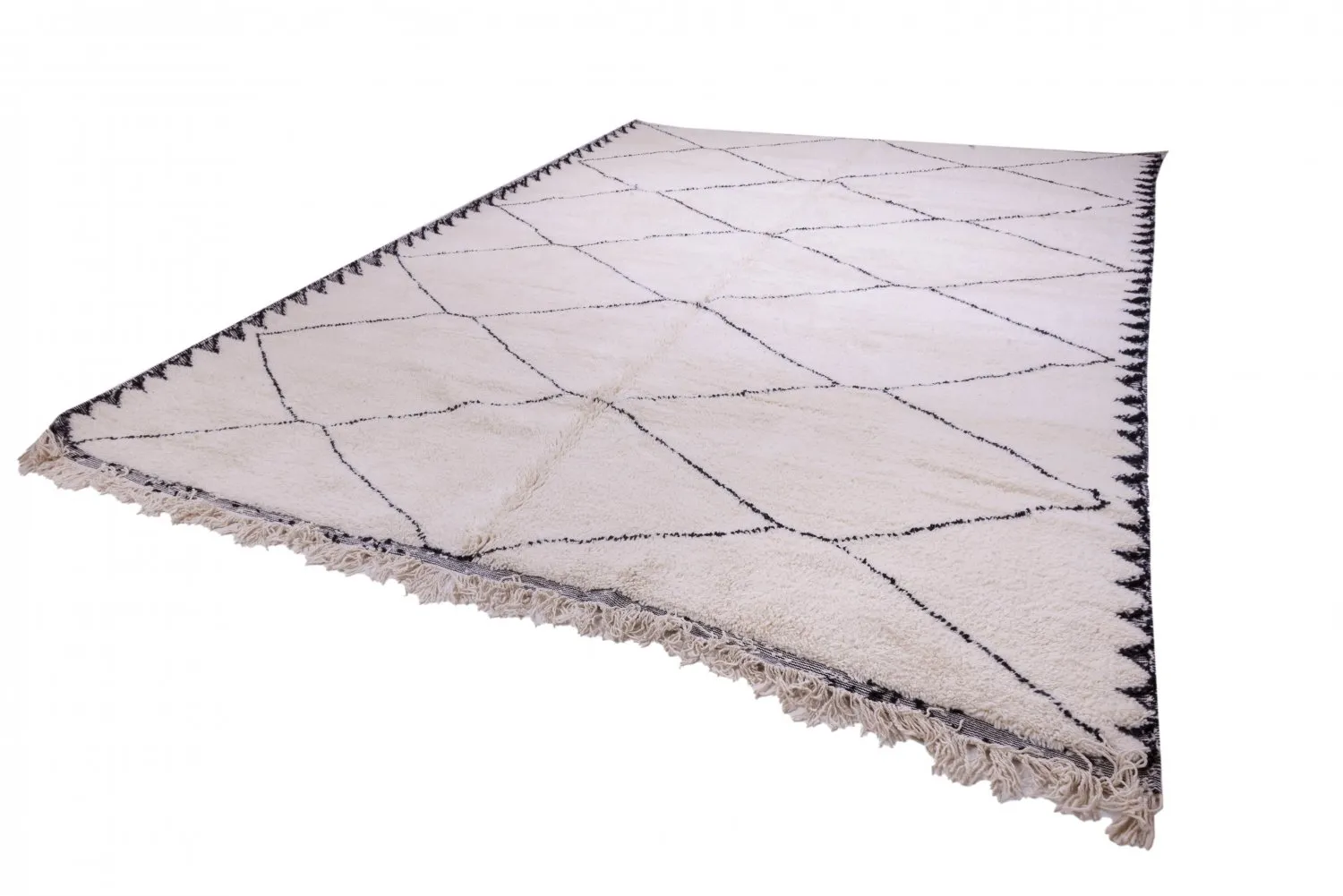 Marokkolainen Kilim matto Beni Ouarain 405 x 310 cm