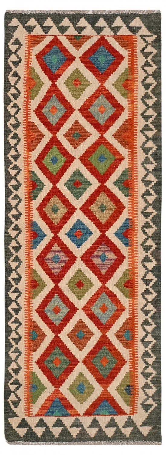 Itämainen kelim-matto 199 x 74 cm