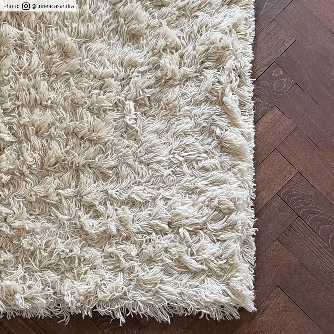 Villamatto - Aliste Wool Shaggy (alabaster gleam)