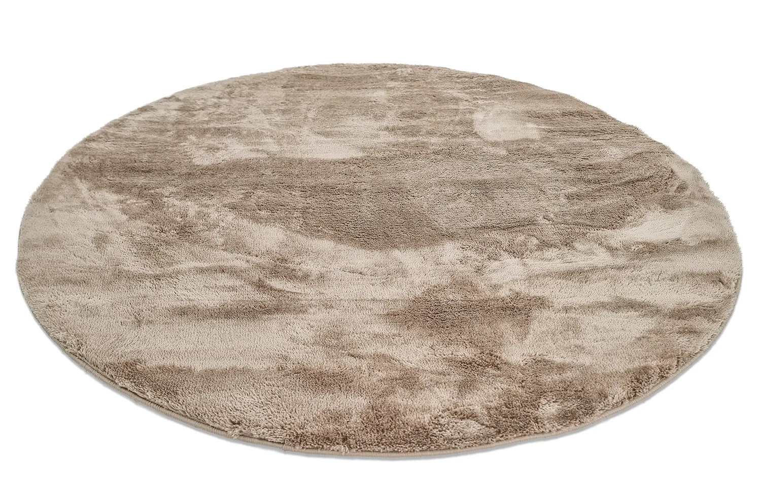 Pyöreä matot - Aranga Super Soft Fur (ruskea)