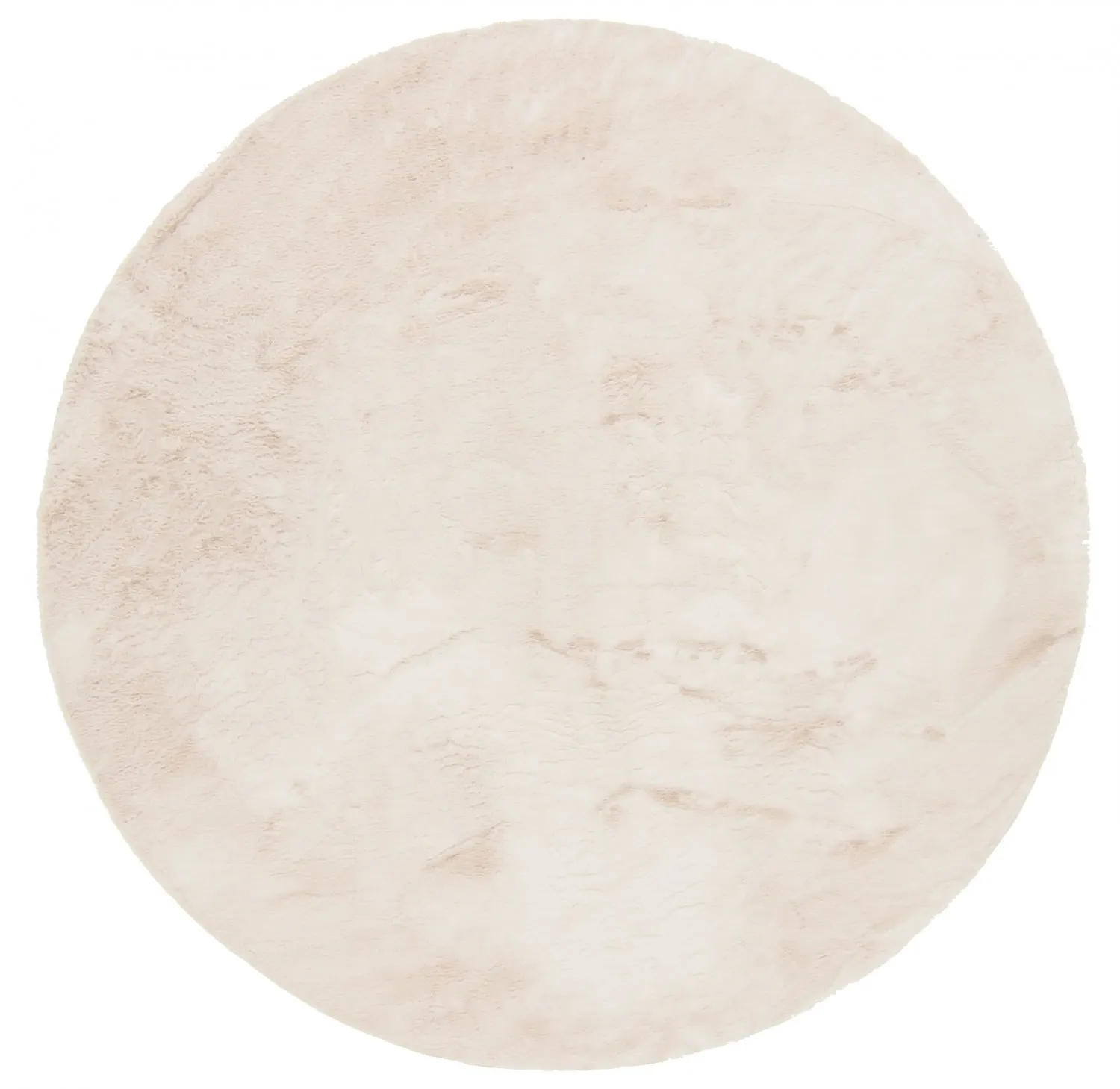Pyöreä matot - Aranga Super Soft Fur (beige)
