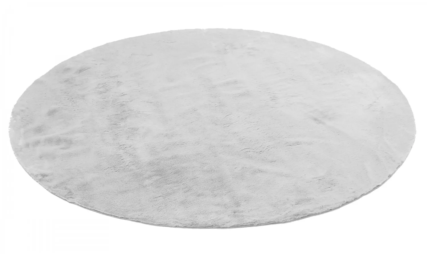 Pyöreä matot - Aranga Super Soft Fur (harmaa)