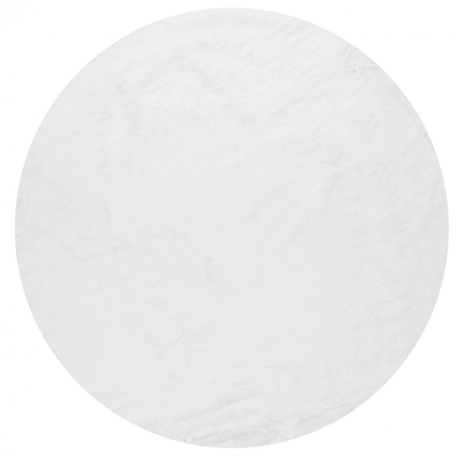 Pyöreä matot - Aranga Super Soft Fur (valkoinen)