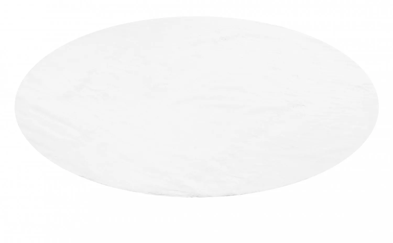 Pyöreä matot - Aranga Super Soft Fur (valkoinen)