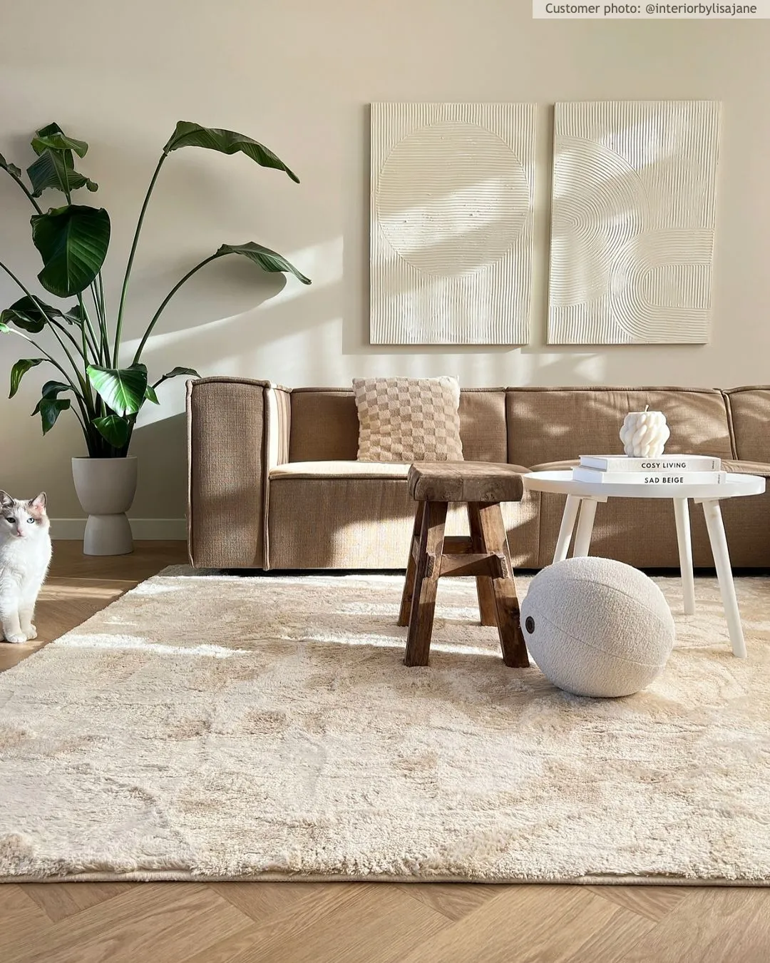 Ryijymatot - Aranga Super Soft Fur (beige)