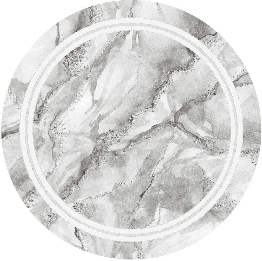 Pyöreät matot - Attika (harmaa/valkoinen)