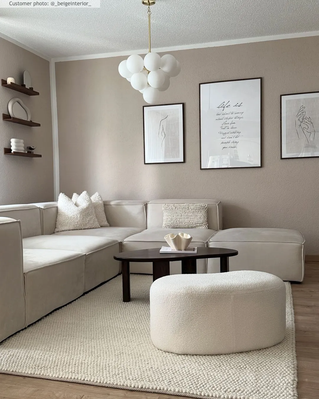 Villamatto - Avafors Wool Bubble (beige)