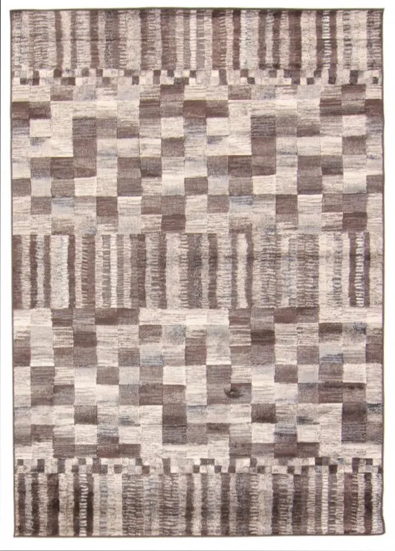 Wilton-matto - Baghlan (ruskea-harmaa)