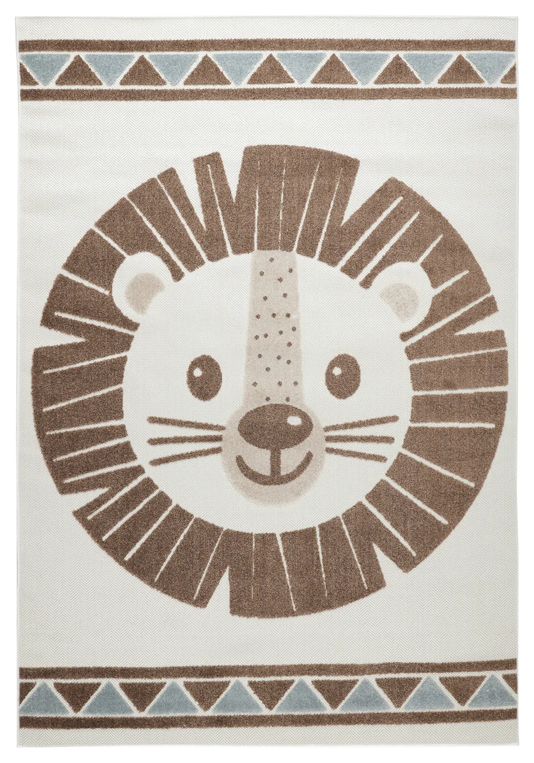 Lastenmatto - Kind Lion (kerma/sininen)
