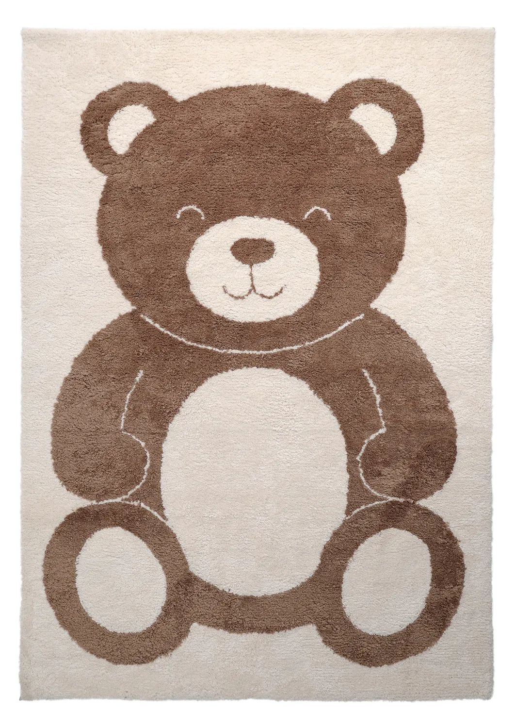 Lastenmatto - Soft Teddybear (kerma/ruskea)